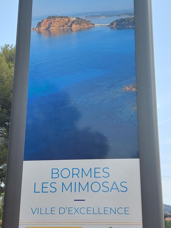 T2-Clim-Fibre-Garage 2,30 X 4,95 X 1,90 A La Faviere Apartment Bormes-les-Mimosas Exterior photo